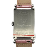 フランク・ミュラー FRANCK MULLER ロングアイランドピンクシェル 66本限定 952QZRELMOPI10 シルバー SS レディース 腕時計