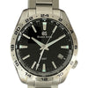 グランドセイコー Grand Seiko スポーツコレクション　9Fクォーツ　GMT SBGN027 ブラック ステンレススチール メンズ 腕時計