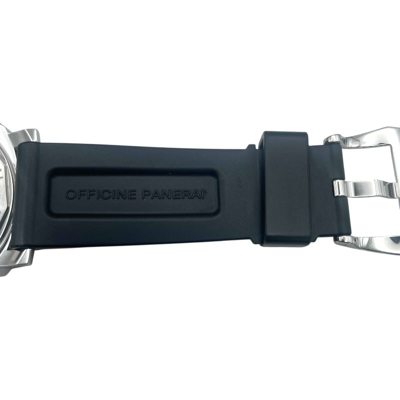 パネライ PANERAI ルミノールベース 8デイズ アッチャイオ PAM00560 ブラック SS 手巻き メンズ 腕時計