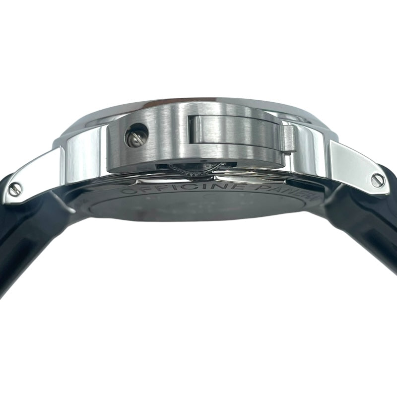 パネライ PANERAI ルミノールベース 8デイズ アッチャイオ PAM00560 ブラック SS 手巻き メンズ 腕時計