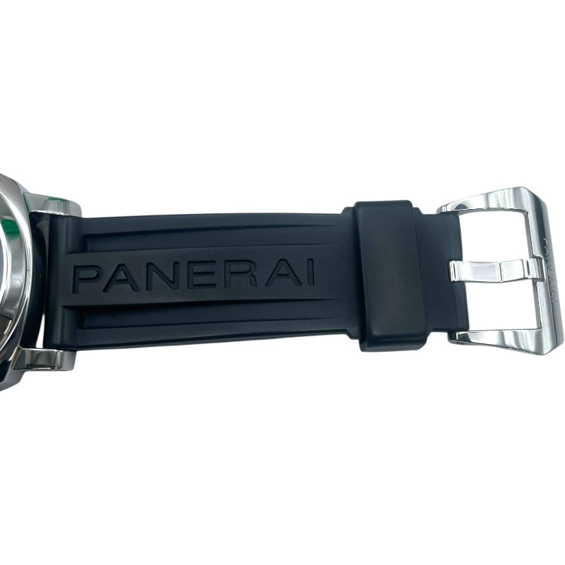 パネライ PANERAI ルミノールベース 8デイズ アッチャイオ PAM00560 ブラック SS 手巻き メンズ 腕時計