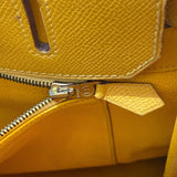 エルメス HERMES バーキン35 □A刻印 ジェーヌドール ゴールド金具 クシュベル レディース ハンドバッグ