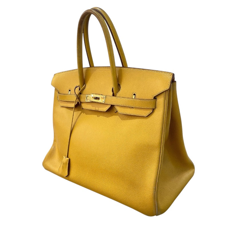 エルメス HERMES バーキン35 □A刻印 ジェーヌドール ゴールド金具