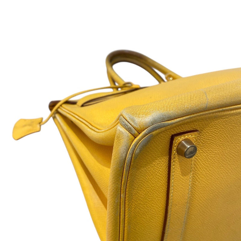 エルメス HERMES バーキン35 □A刻印 ジェーヌドール ゴールド金具