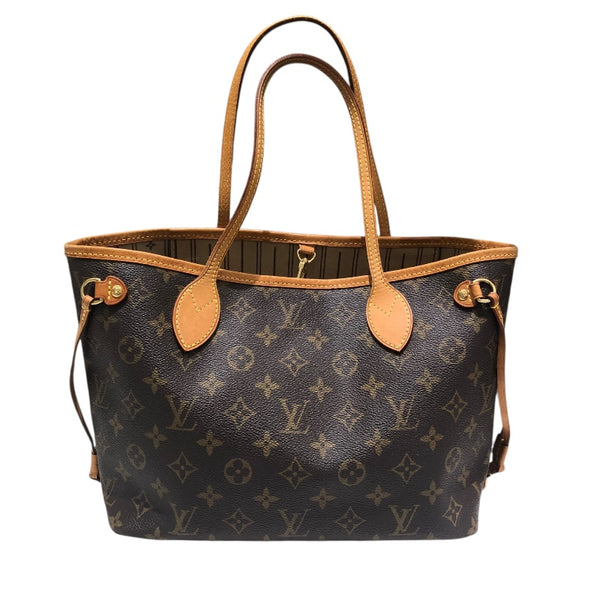 ルイ・ヴィトン LOUIS VUITTON ネヴァーフルPM M40155 ブラウン PVC レディース トートバッグ