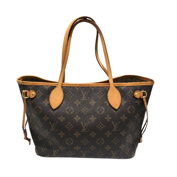 ルイ・ヴィトン LOUIS VUITTON ネヴァーフルPM M40155 ブラウン PVC レディース トートバッグ