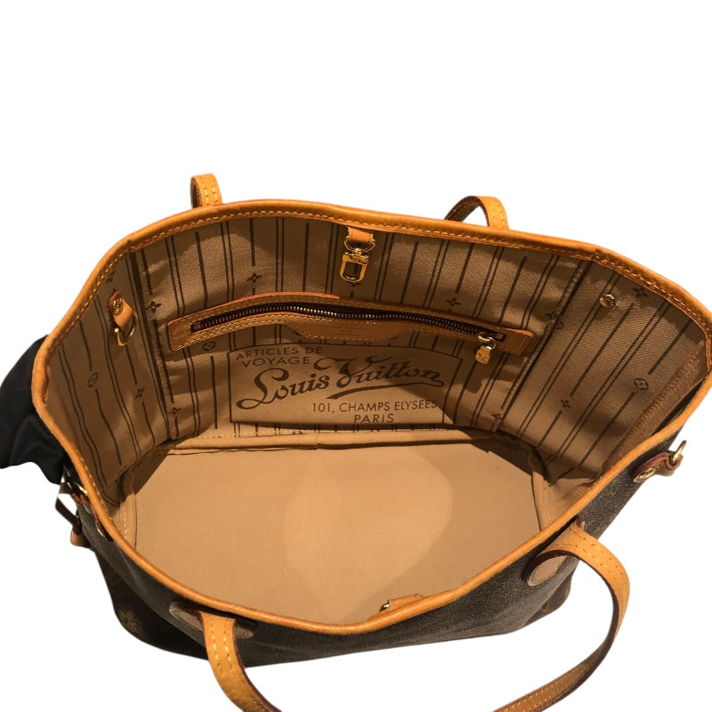 ルイ・ヴィトン LOUIS VUITTON ネヴァーフルPM M40155 ブラウン PVC レディース トートバッグ