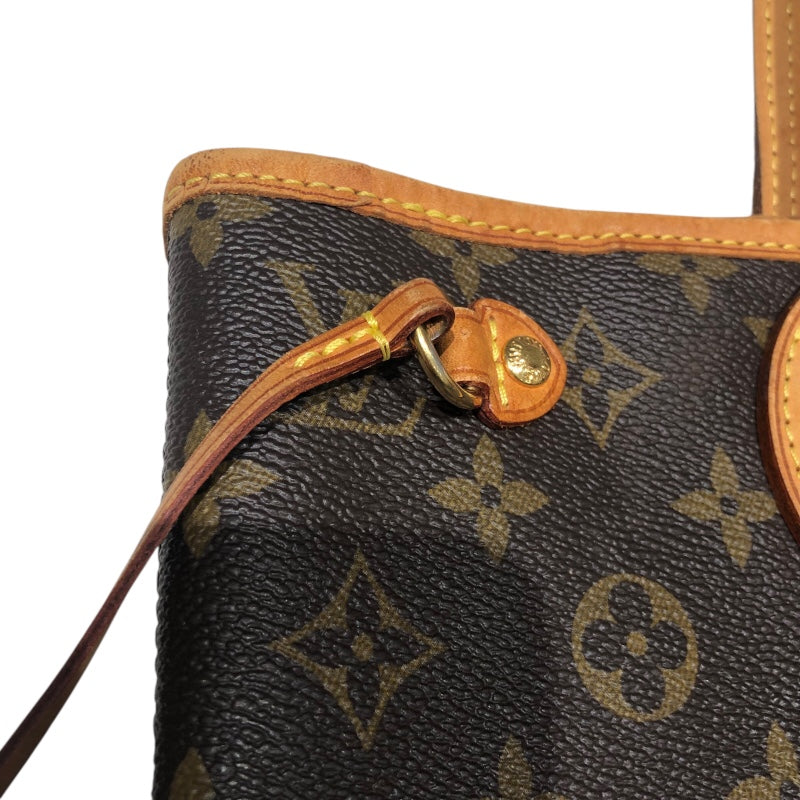 ルイ・ヴィトン LOUIS VUITTON ネヴァーフルPM M40155 ブラウン PVC レディース トートバッグ