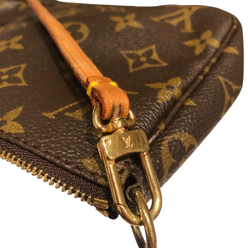 ルイ・ヴィトン LOUIS VUITTON ポシェットアクセソワール M51980 ブラウン PVC レディース ポーチ