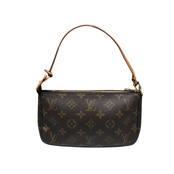 ルイ・ヴィトン LOUIS VUITTON ポシェットアクセソワール M51980 ブラウン PVC レディース ポーチ