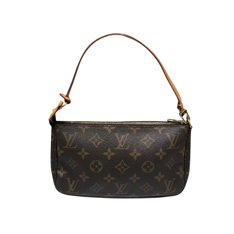 ルイ・ヴィトン LOUIS VUITTON ポシェットアクセソワール M51980 ブラウン PVC レディース ポーチ