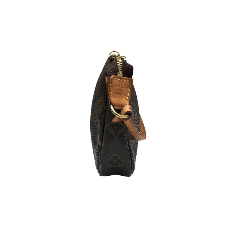 ルイ・ヴィトン LOUIS VUITTON ポシェットアクセソワール M51980 ブラウン PVC レディース ポーチ