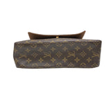 ルイ・ヴィトン LOUIS VUITTON ミニルーピング M51147 ブラウン PVC レディース ショルダーバッグ