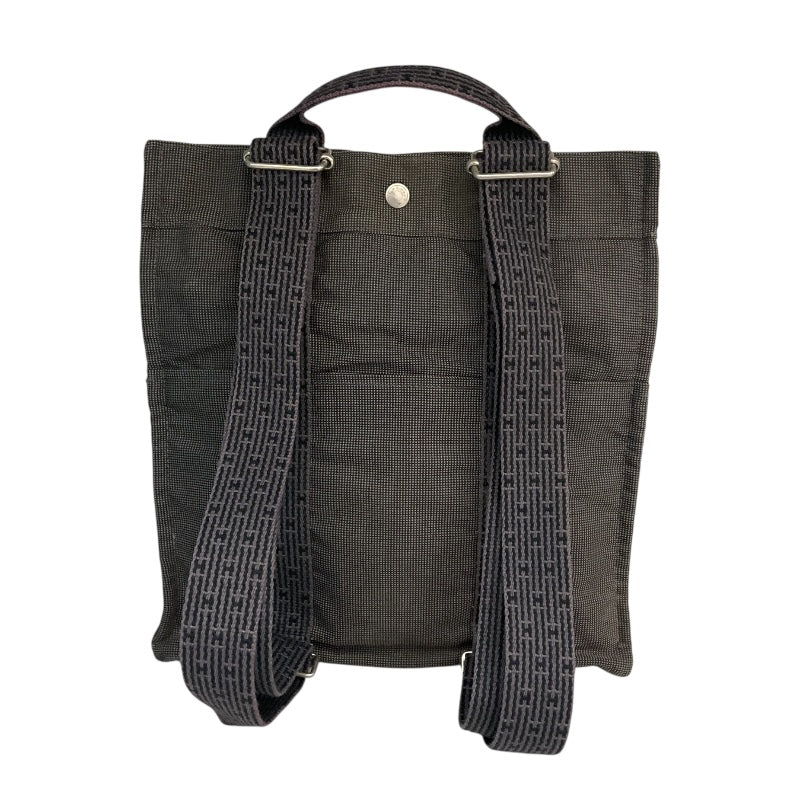 エルメス HERMES ｴｰﾙﾗｲﾝｱﾄﾞMM グレー ﾅｲﾛﾝｷｬﾝﾊﾞｽ レディース 