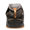 ルイ・ヴィトン LOUIS VUITTON モンスリ M51135 ブラウン PVC ユニセックス リュック・デイパック