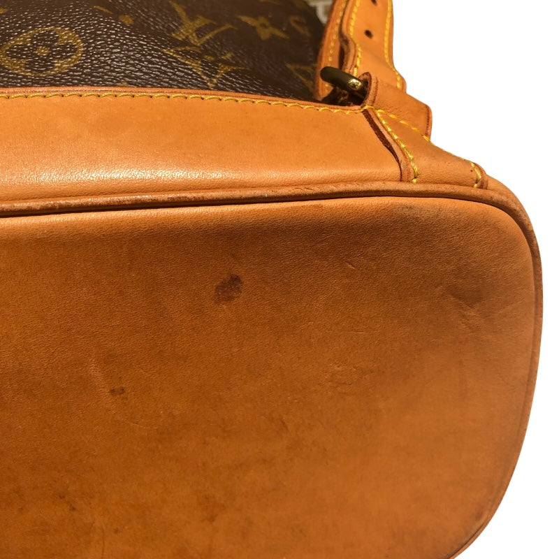 ルイ・ヴィトン LOUIS VUITTON モンスリ M51135 ブラウン PVC ユニセックス リュック・デイパック