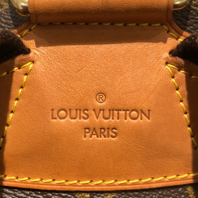 ルイ・ヴィトン LOUIS VUITTON モンスリ M51135 ブラウン PVC ユニセックス リュック・デイパック