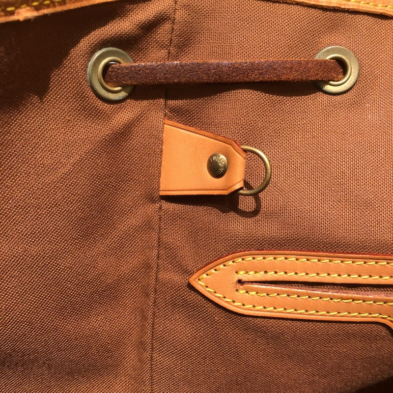 ルイ・ヴィトン LOUIS VUITTON モンスリ M51135 ブラウン PVC ユニセックス リュック・デイパック