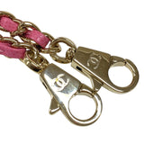 シャネル CHANEL ココハンドルXXS AS2215 ピンク ゴールド金具 キャビアスキン リザード レディース ハンドバッグ ショルダーバッグ