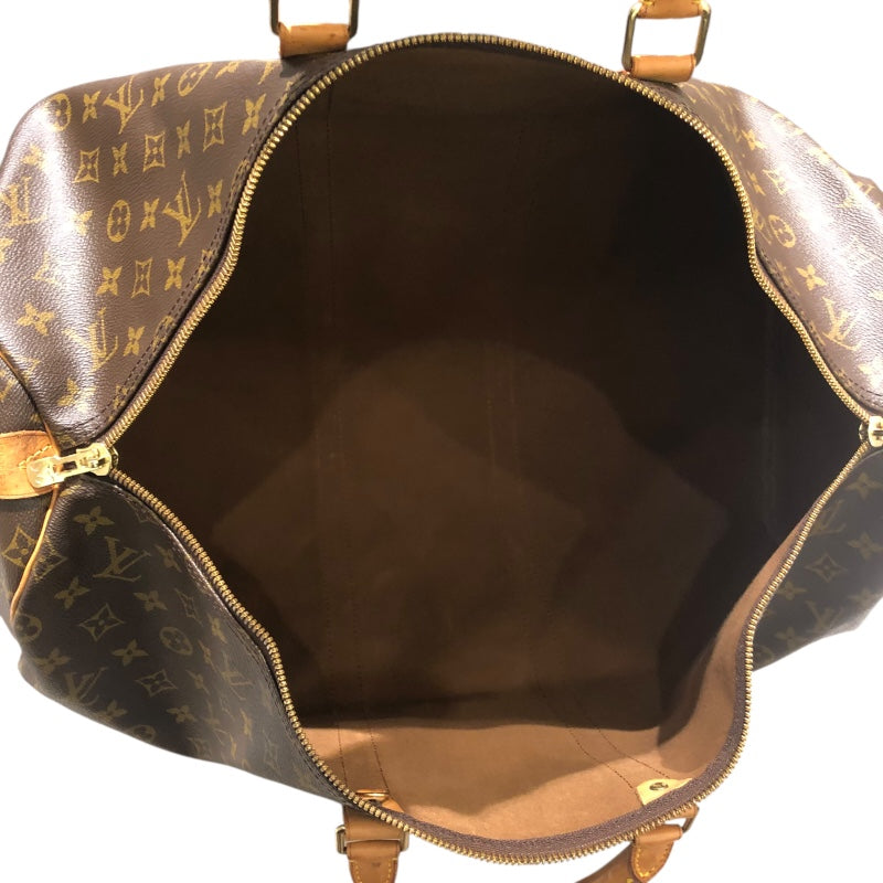 ルイ・ヴィトン LOUIS VUITTON キーポル55 M41424 ブラウン PVC ユニセックス ボストンバッグ