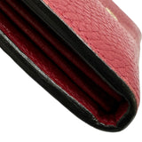 グッチ GUCCI GGマーモント 二つ折り長財布 400586 レッド レザー レディース 長財布