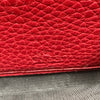グッチ GUCCI GGマーモント 二つ折り長財布 400586 レッド レザー レディース 長財布