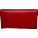 グッチ GUCCI GGマーモント 二つ折り長財布 400586 レッド レザー レディース 長財布