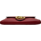 グッチ GUCCI GGマーモント 二つ折り長財布 400586 レッド レザー レディース 長財布