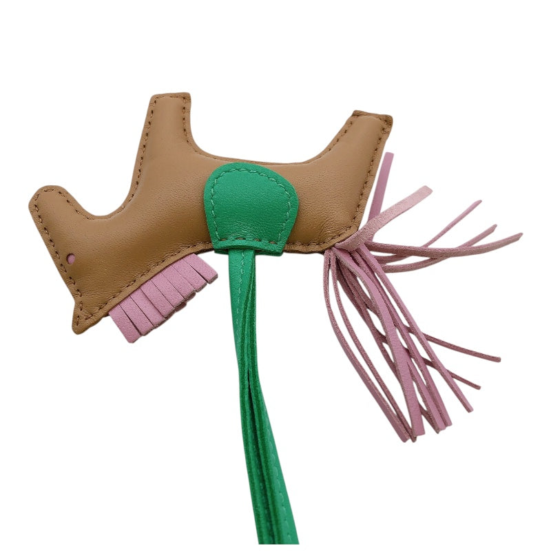 エルメス HERMES ロデオPM U刻印 (2022年製) チャイ・モーヴシルベストル・ミント アニョーミロ レディース チャーム