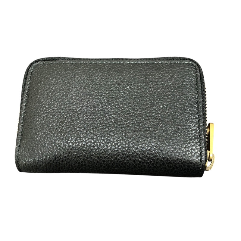 グッチ GUCCI カード＆コインケース 496319 ブラック カーフレザー