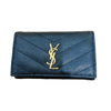 サンローラン SAINT LAURENT カサンドラ Ⅴステッチ キーケース4連 736236 ブラック グレインレザー ユニセックス キーケース