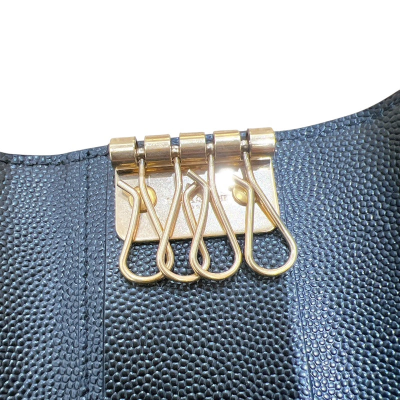 サンローラン SAINT LAURENT カサンドラ Ⅴステッチ キーケース4連