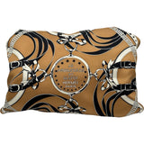 エルメス HERMES バルソワ B刻印 ビスケット シルク レディース ハンドバッグ