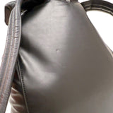 ボッテガ・ヴェネタ BOTTEGA VENETA ビークドローストリングバッグパック 665631 ブラック　シルバー金具 レザー メンズ リュック・デイパック