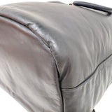 ボッテガ・ヴェネタ BOTTEGA VENETA ビークドローストリングバッグパック 665631 ブラック　シルバー金具 レザー メンズ リュック・デイパック