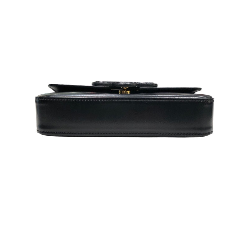 CELINE パーティーバッグ ブラック CELINE（セリーヌ） クリアバッグ付きクラッチバッグ 黒 限定品