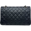 シャネル CHANEL マトラッセ25 A01112 18番台 ネイビー/シルバー金具 キャビアスキン レディース ショルダーバッグ