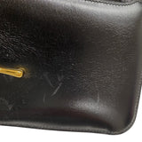エルメス HERMES ドリー ショルダーバッグ ブラック ゴールド金具