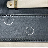 クロエ Chloe アリス クリーム/ブラック レザー レディース トートバッグ