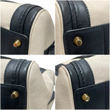 クロエ Chloe アリス クリーム/ブラック レザー レディース トートバッグ