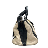 クロエ Chloe アリス クリーム/ブラック レザー レディース トートバッグ