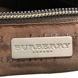 バーバリーロンドン BURBERRY LONDON スモールボストンバッグ ベージュ PVCキャンパス レディース ハンドバッグ