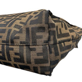 フェンディ FENDI ズッカ トートバッグ 8BH173 ブラウン/ブラック ナイロンジャガード レディース トートバッグ