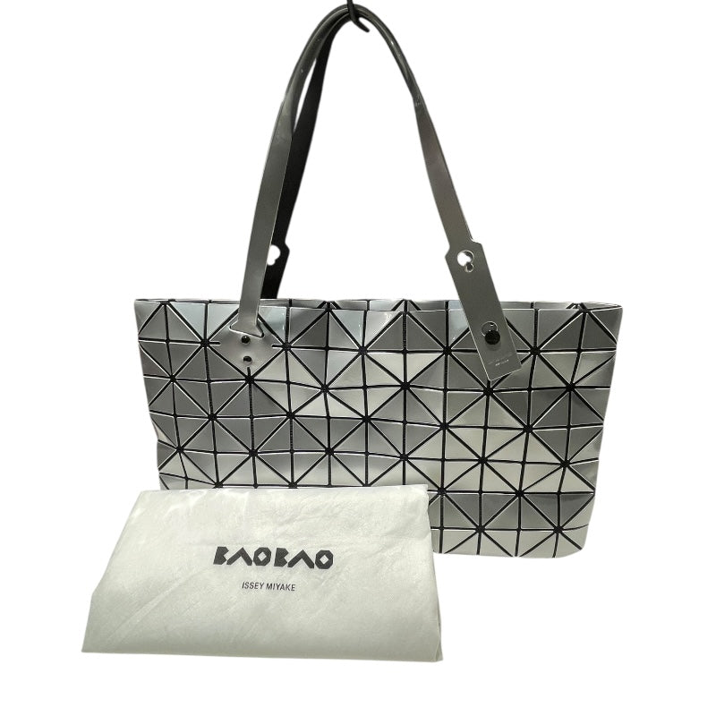 イッセイ ミヤケ ISSEY MIYAKE BAO BAO ISSEY MIYAKE ルーセント トートバッグ12×７ BB53-AG082 シルバー PVC レディース トートバッグ