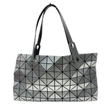 イッセイ ミヤケ ISSEY MIYAKE BAO BAO ISSEY MIYAKE ルーセント トートバッグ12×７ BB53-AG082 シルバー PVC レディース トートバッグ