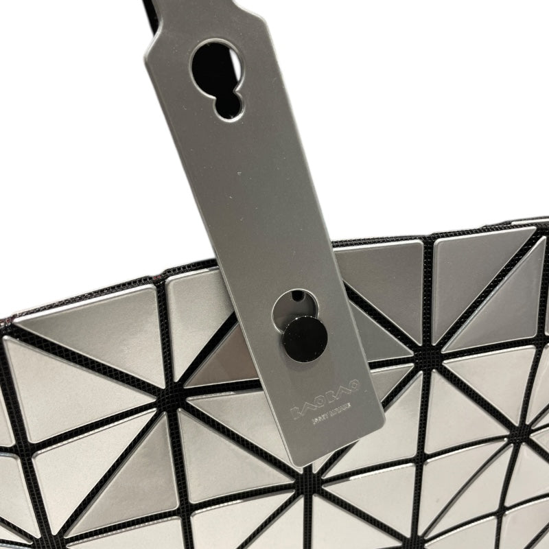 イッセイ ミヤケ ISSEY MIYAKE BAO BAO ISSEY MIYAKE ルーセント トートバッグ12×７ BB53-AG082 シルバー PVC レディース トートバッグ