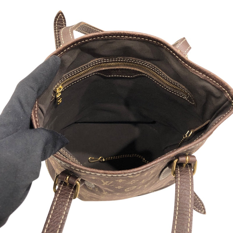 ルイ・ヴィトン LOUIS VUITTON バケットPM M95226 ブラウン レディース ハンドバッグ