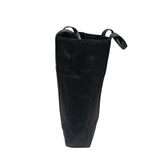 エルメス HERMES アカプルコカバスMM ブラック トワル・レザー レディース トートバッグ