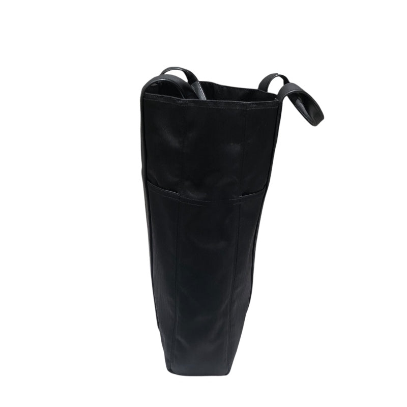 エルメス HERMES アカプルコカバスMM ブラック トワル・レザー レディース トートバッグ