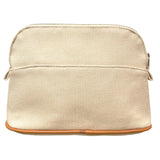 エルメス HERMES ボリードポーチミニ ナチュラル トワル ユニセックス ポーチ